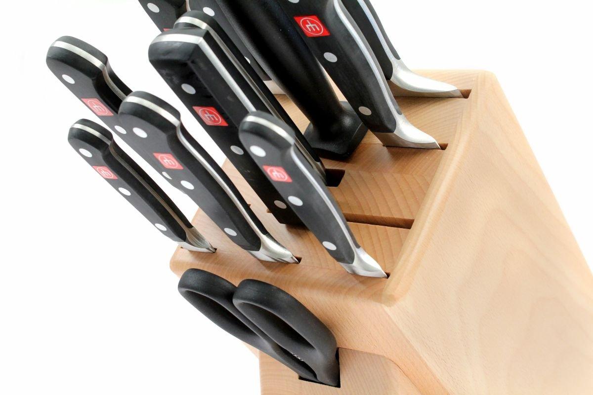 Wusthof gourmet 12 piece knife hot sale block set