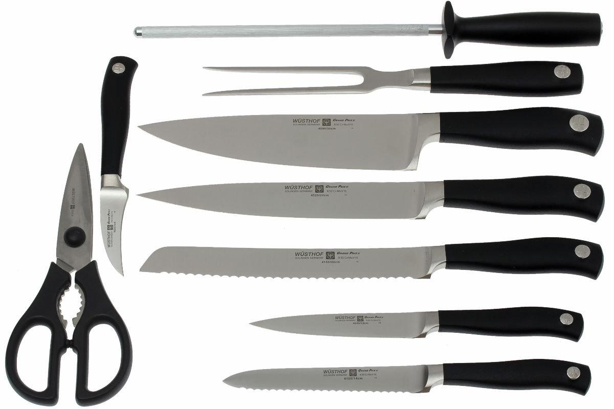 Wusthof Grand Prix II 9Piece Knife Block Set 9853 Advantageously