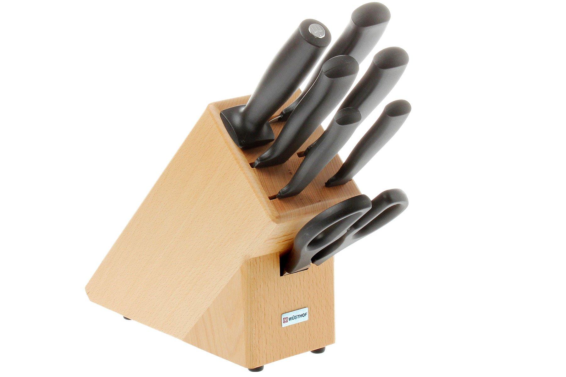 Wüsthof Silverpoint 7-Piece Knife Block Set 9864 | Advantageously ...