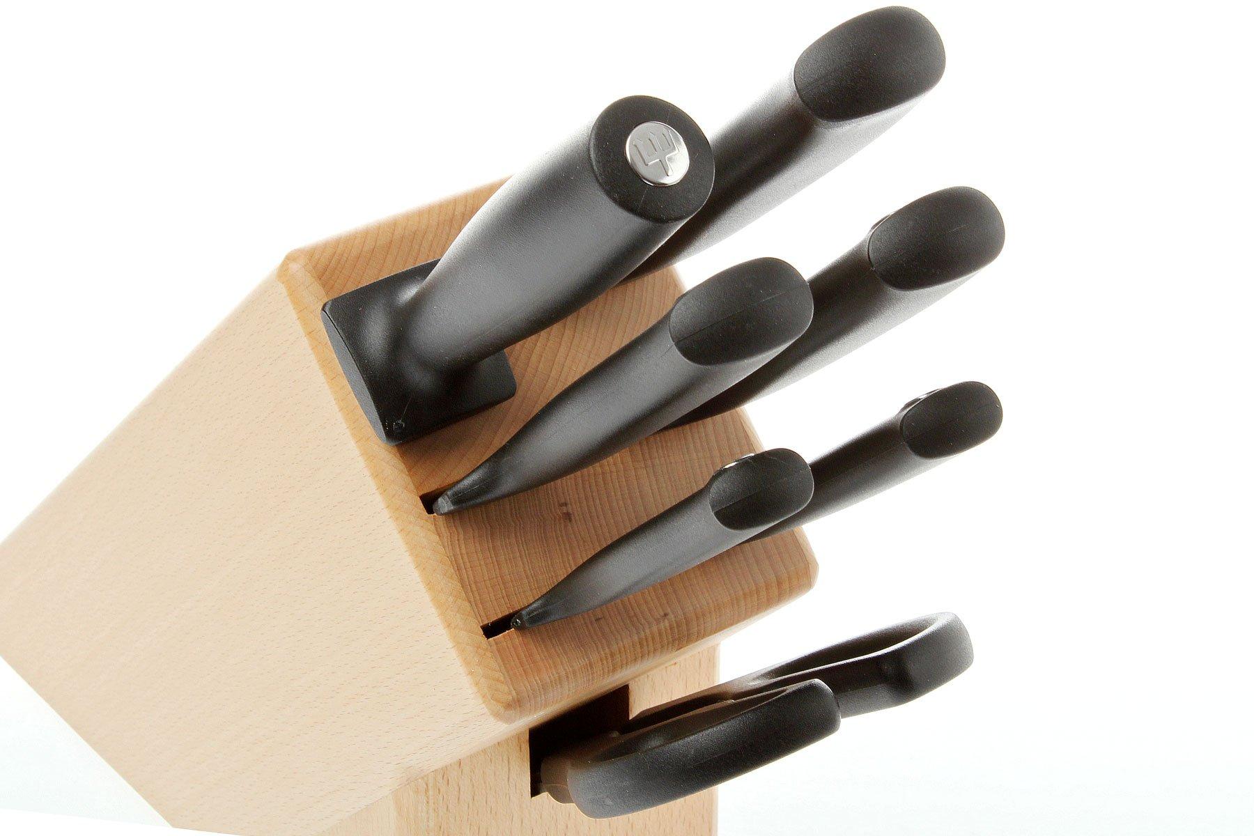 Wüsthof Silverpoint 7-Piece Knife Block Set 9864 | Advantageously ...
