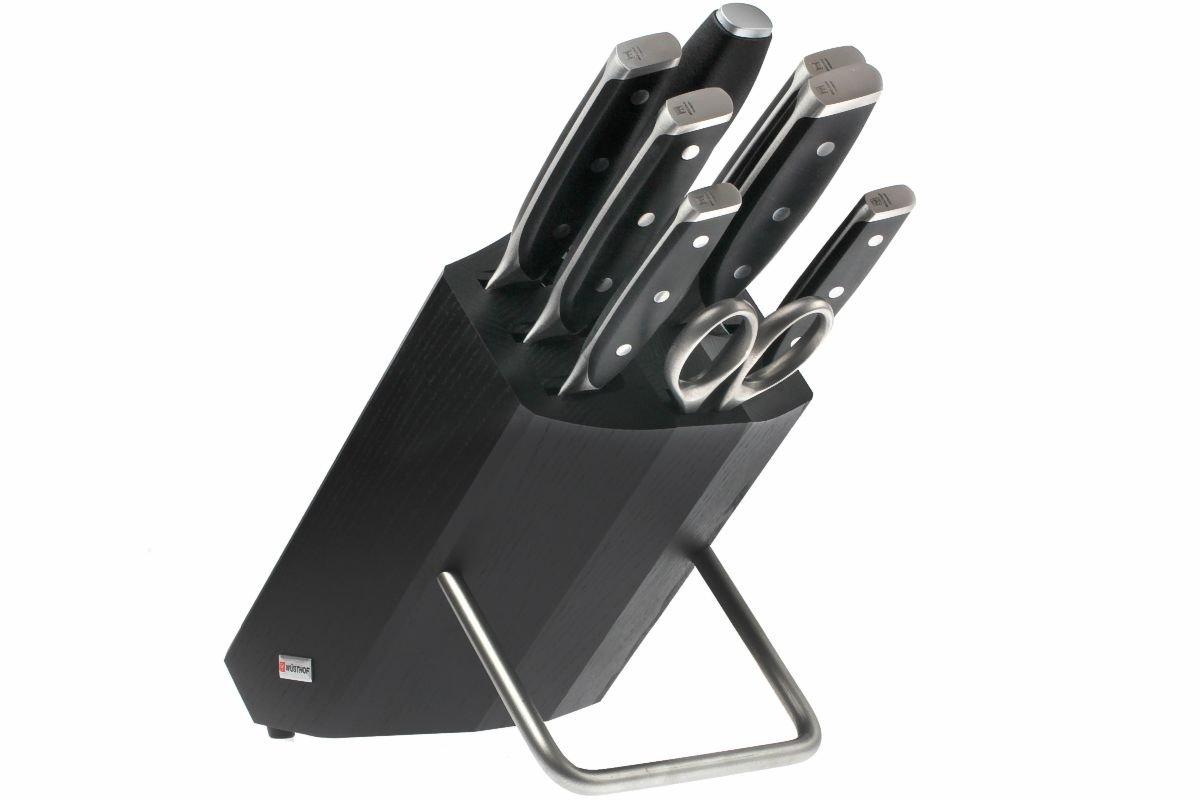 Wusthof Xline 8 piece knife block, black 9869 Advantageously shopping