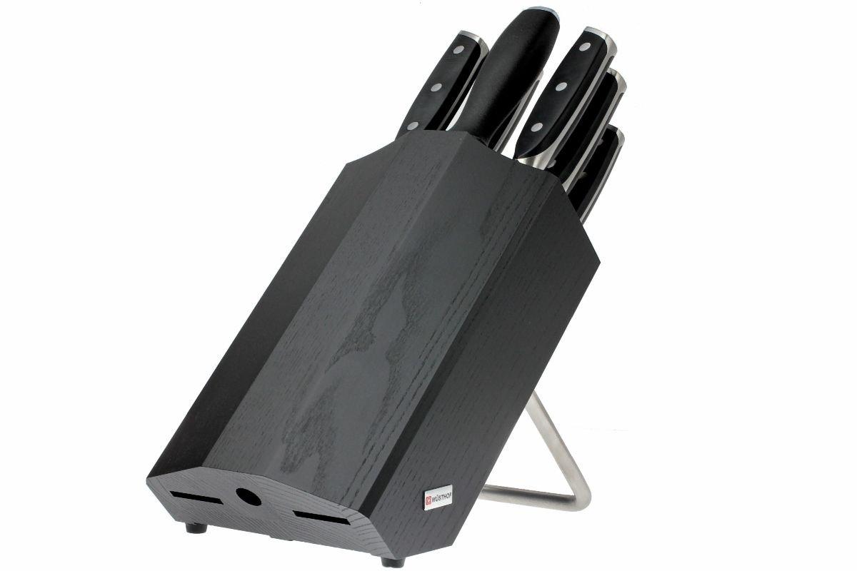 Wusthof Xline 8 piece knife block, black 9869 Advantageously shopping