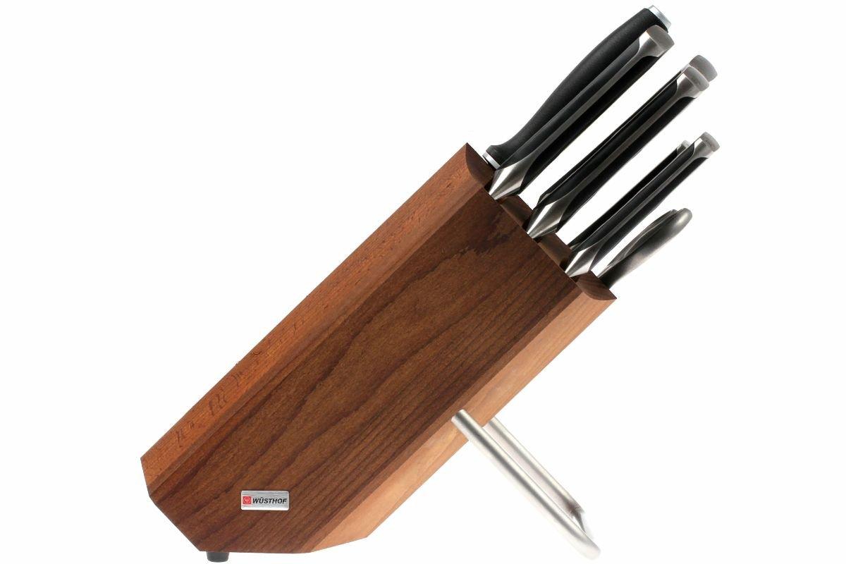 Wusthof Xline 8 piece knife block, brown 9870 Advantageously shopping