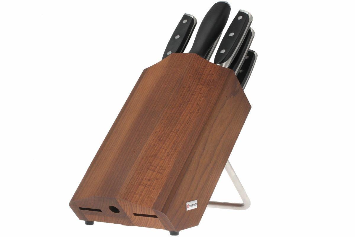 Wusthof Xline 8 piece knife block, brown 9870 Advantageously shopping