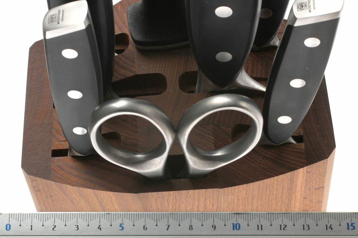 Wusthof Xline 8 piece knife block, brown 9870 Advantageously shopping