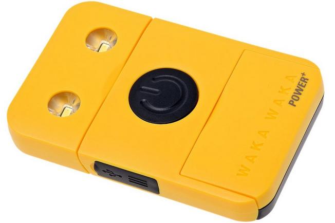 WakaWaka Power+ Solar Light and Power bank 3000mAh yellow