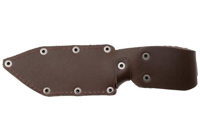 Afbeelding voor WOOX Bad Boy Hunter BUKNF06101 Acid Stonewashed D2, X-Grip Brown Micarta, jachtmes