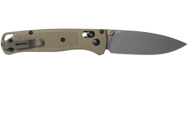 Afbeelding voor Benchmade Bugout Ranger Green 535GRY-1 met GRATIS Knivesandtools strop