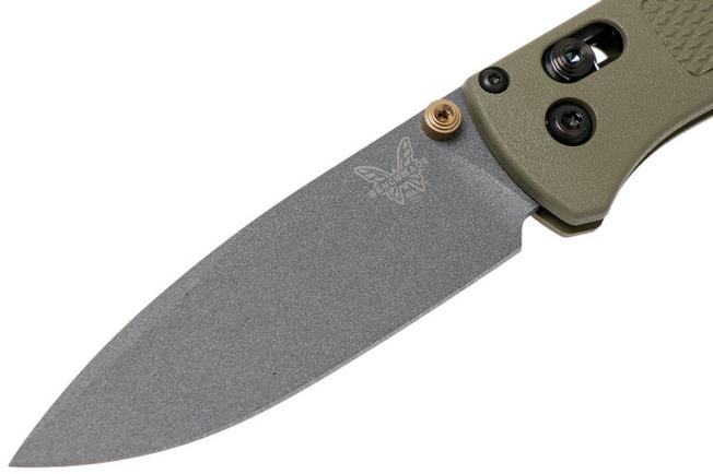 Afbeelding voor Benchmade Bugout Ranger Green 535GRY-1 met GRATIS Knivesandtools strop