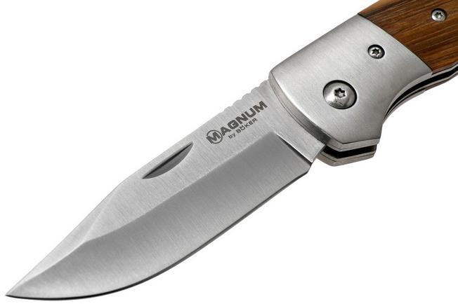 Afbeelding voor Böker Magnum Rustic 01SC075 zakmes met Knivesandtools strop