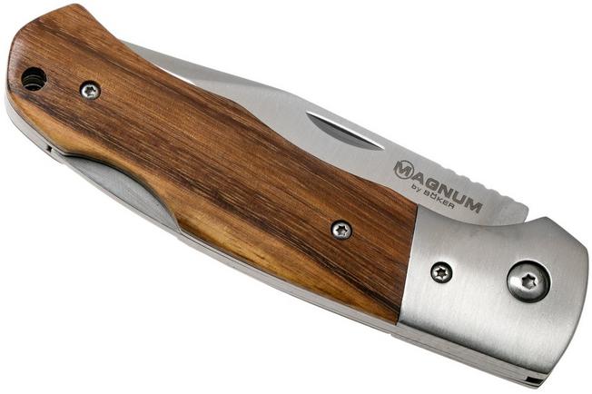 Afbeelding voor Böker Magnum Rustic 01SC075 zakmes met Knivesandtools strop