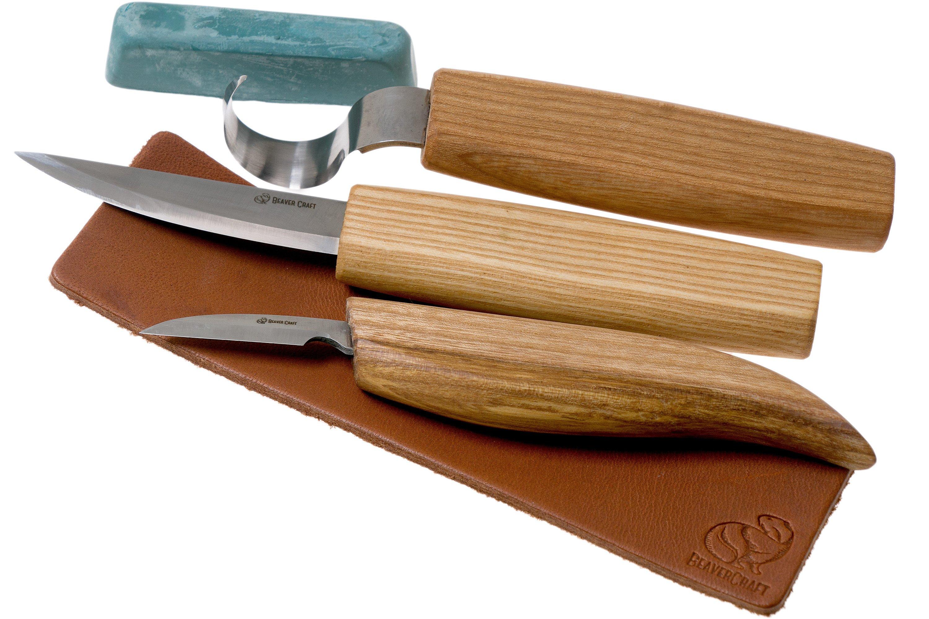 BeaverCraft Extended Spoon Carving Set S13 avec set complémentaire de ...