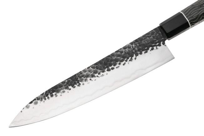 Afbeelding voor Eden Elements koksmes 20cm met wood fiber snijplank