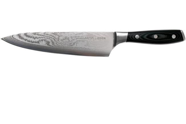 Bild für Eden Classic Damast 2030-S02 Messerset mit Knivesandtools Messerblock