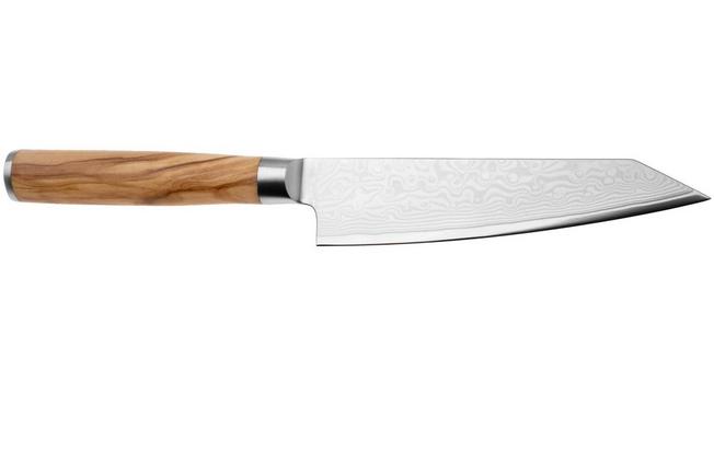 Afbeelding voor Eden Sugoi Olive 3-delige messenset koksmes, nakiri en universeelmes