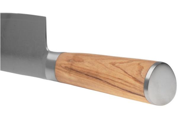 Afbeelding voor Eden Sugoi Olive 3-delige messenset koksmes, santoku en officemes