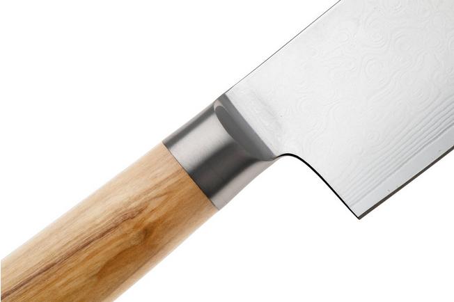 Afbeelding voor Eden Sugoi Olive 3-delige messenset koksmes, santoku en universeelmes