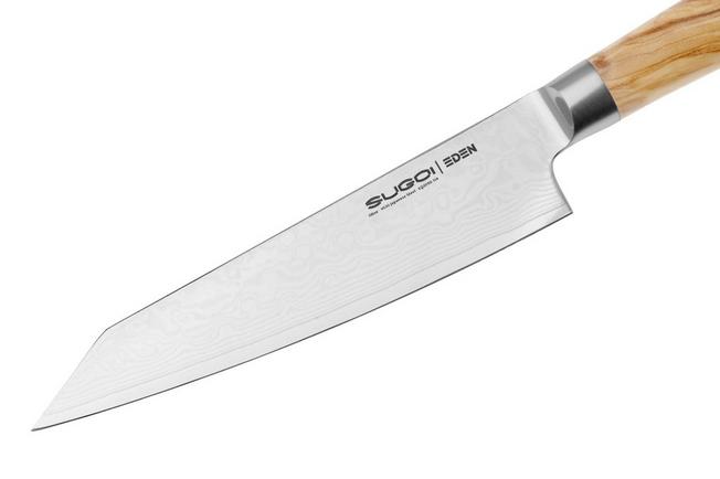 Afbeelding voor Eden Sugoi Olive 3-delige messenset koksmes, santoku en universeelmes