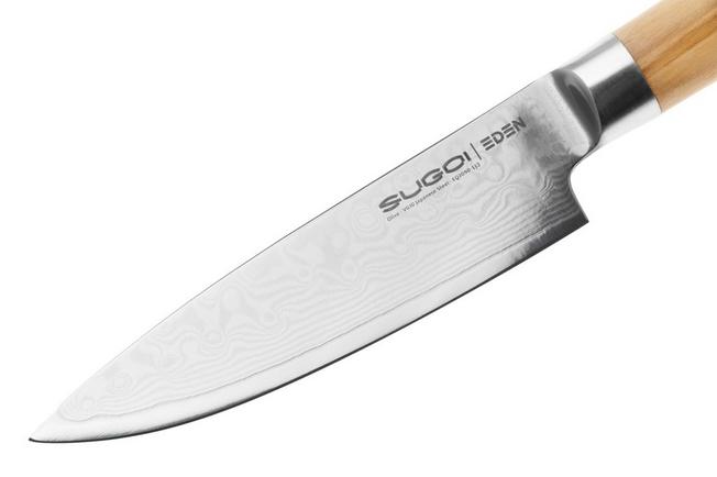 Afbeelding voor Eden Sugoi Olive 3-delige messenset santoku, nakiri en officemes