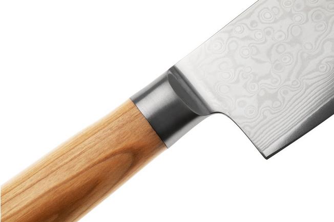 Afbeelding voor Eden Sugoi Olive 3-delige messenset santoku, nakiri en universeelmes