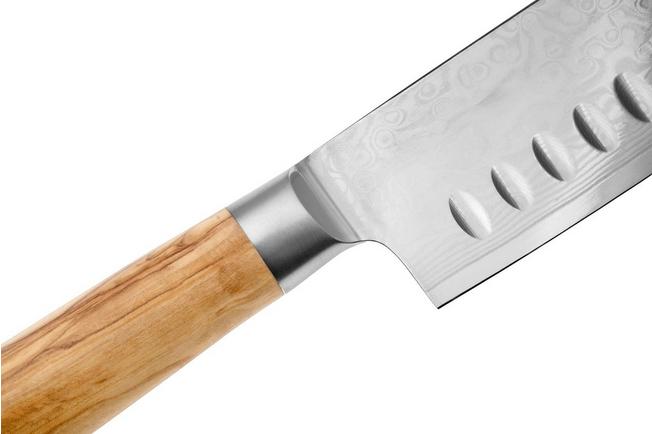 Afbeelding voor Eden Sugoi Olive 3-delige messenset santoku, nakiri en universeelmes
