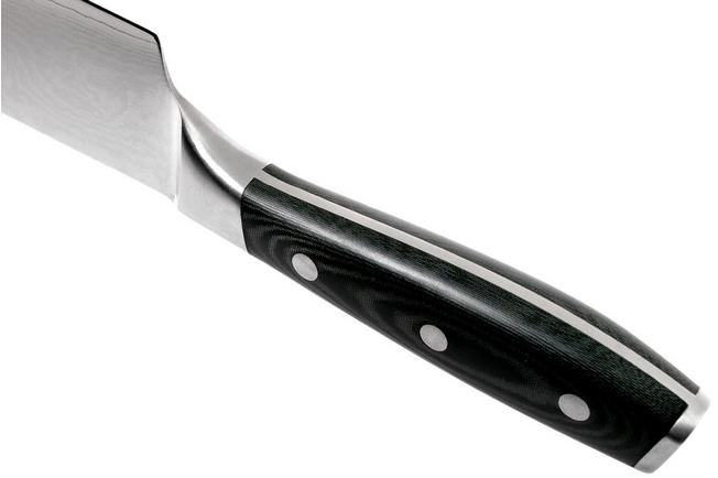 Afbeelding voor Eden Classic Damast 3-delige messenset met santoku, broodmes en universeelmes 