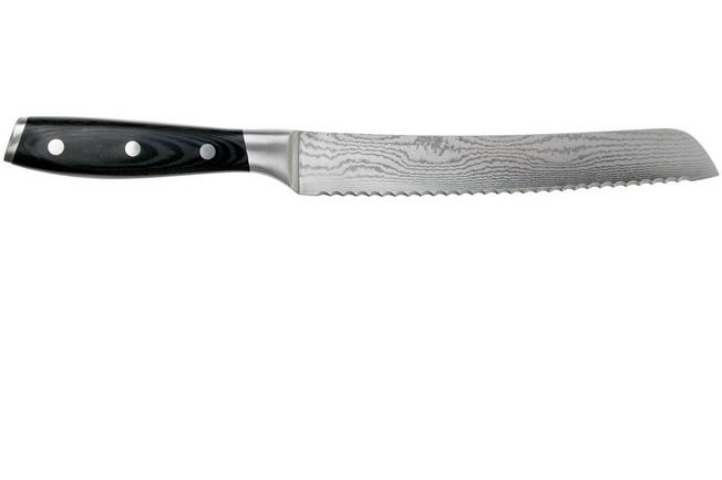 Afbeelding voor Eden Classic Damast 3-delige messenset met santoku, broodmes en universeelmes 