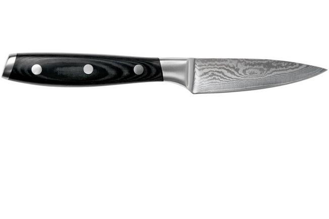 Afbeelding voor Eden Classic Damast 3-delige messenset met santoku, nakiri en officemes 