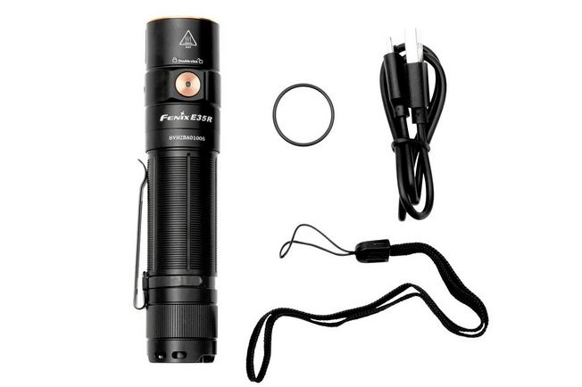 Afbeelding voor Fenix E35R EDC zaklamp met GRATIS Fenix E01 V2.0 sleutelhangerzaklamp