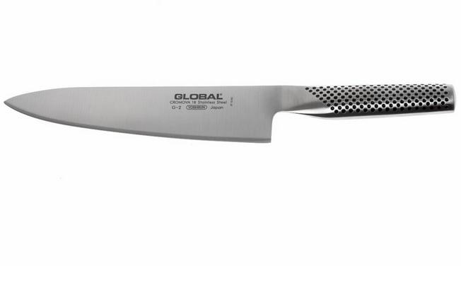 Afbeelding voor Global G2 koksmes met GRATIS mesbeschermer
