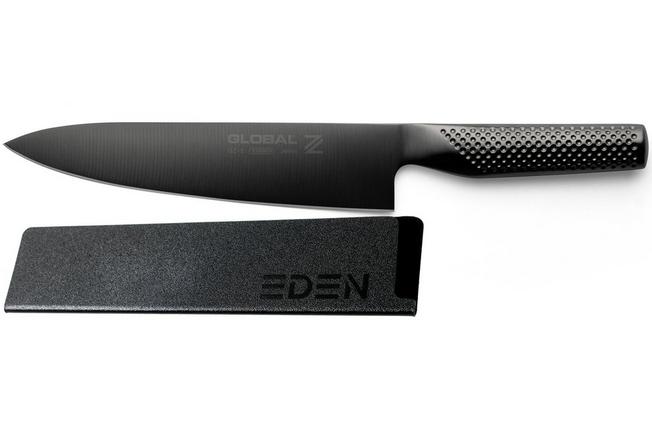 Afbeelding voor Global GZ-2 DLC, koksmes, 20 cm met GRATIS Eden mesbeschermer