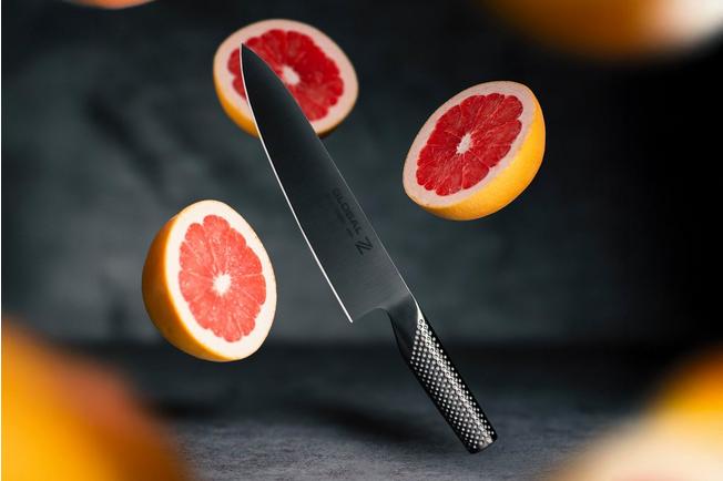 Afbeelding voor Global GZ-2 DLC, koksmes, 20 cm met GRATIS Eden mesbeschermer