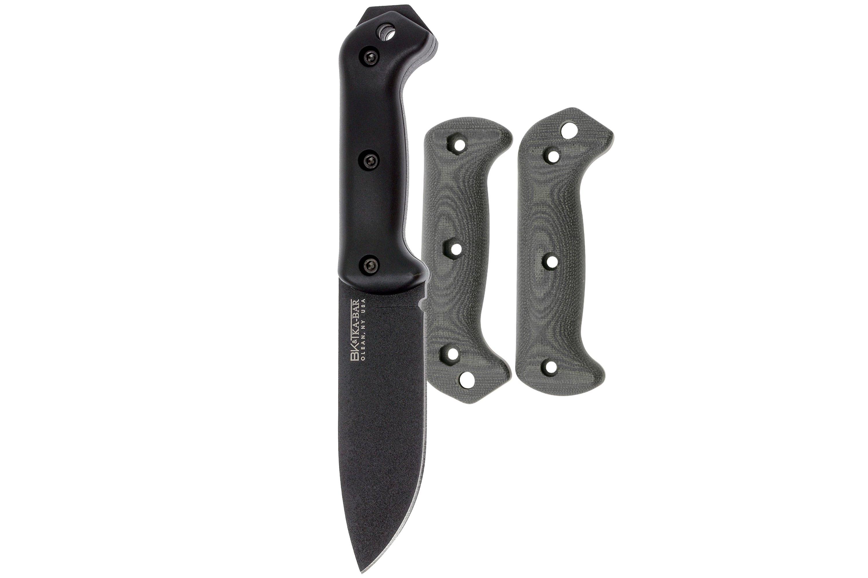 KA-BAR Becker BK2 with Micarta grip set | Advantageously shopping at ...