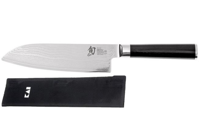 Afbeelding voor Kai Shun Classic santoku 18 cm DM702 met GRATIS S-Knife mesbeschermer