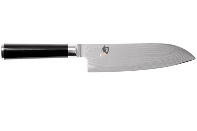 Afbeelding voor Kai Shun Classic santoku 18 cm DM702 met GRATIS S-Knife mesbeschermer
