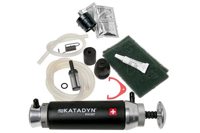 Afbeelding voor Katadyn Pocket waterfilter met Katadyn Carbon Cartridge carbon filter