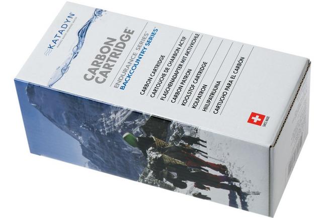 Afbeelding voor Katadyn Pocket waterfilter met Katadyn Carbon Cartridge carbon filter