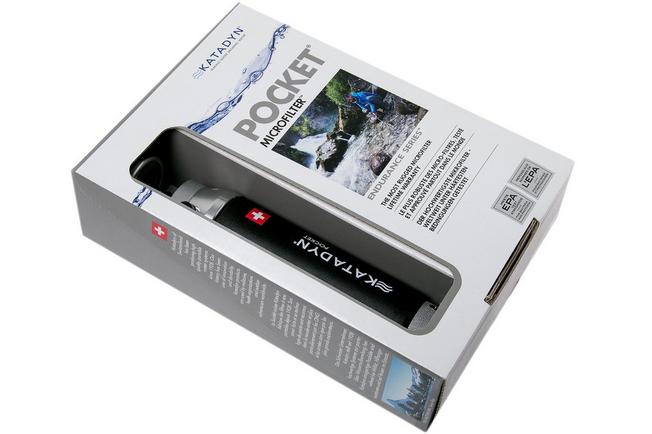 Afbeelding voor Katadyn Pocket waterfilter met Katadyn Carbon Cartridge carbon filter