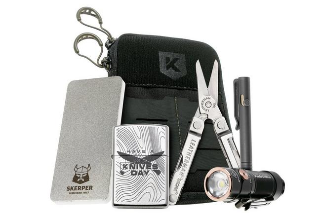 Bild für Knivesandtools EDC Pouch mit Inhalt