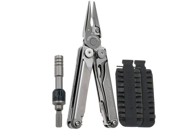 Afbeelding voor Leatherman Wave Plus met Ratchet Driver en Bit Kit