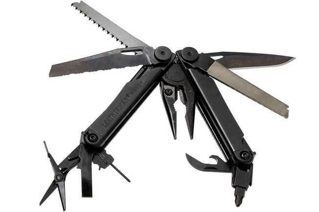 Afbeelding voor Leatherman Wave Plus Black met GRATIS Ballistol onderhoudsolie