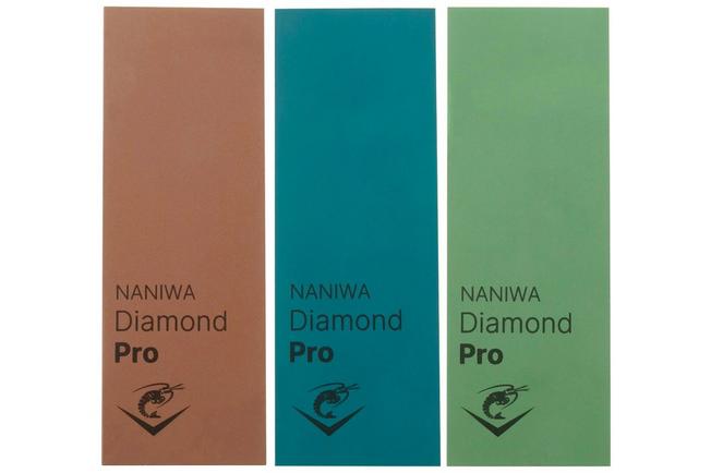 Afbeelding voor Naniwa Diamond Pro slijpstenen, korrel 400, 1000, 3000