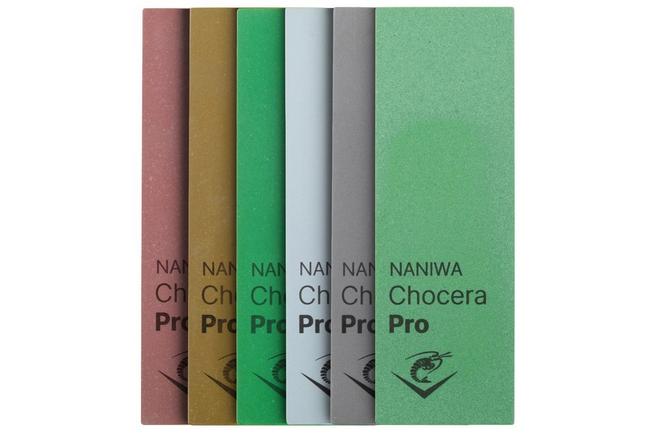 Afbeelding voor Naniwa Chocera Pro slijpstenen, korrel 400, 1000, 2000, 3000, 5000 & 10.000