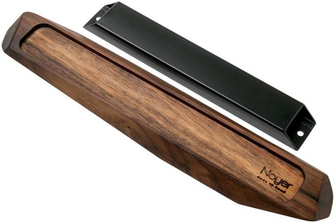 Afbeelding voor Noyer snijplank en messenmagneet 40 cm walnoot, met Eden minerale olie