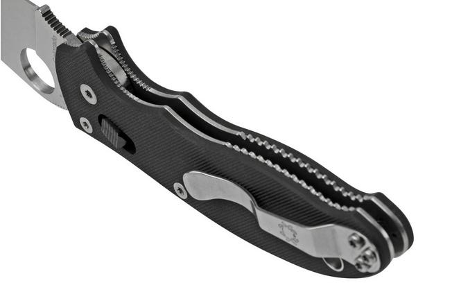 Afbeelding voor Spyderco Manix 2 met Flytanium Titanium scales en Skerper onderhoudsolie