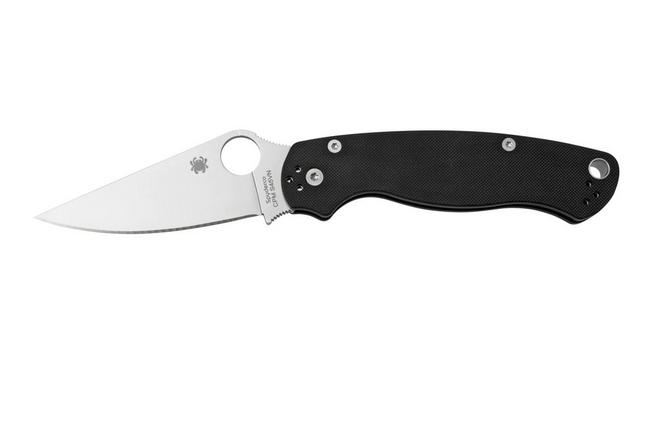 Afbeelding voor Spyderco Paramilitary 2 C82GP2 met GRATIS Knivesandtools strop