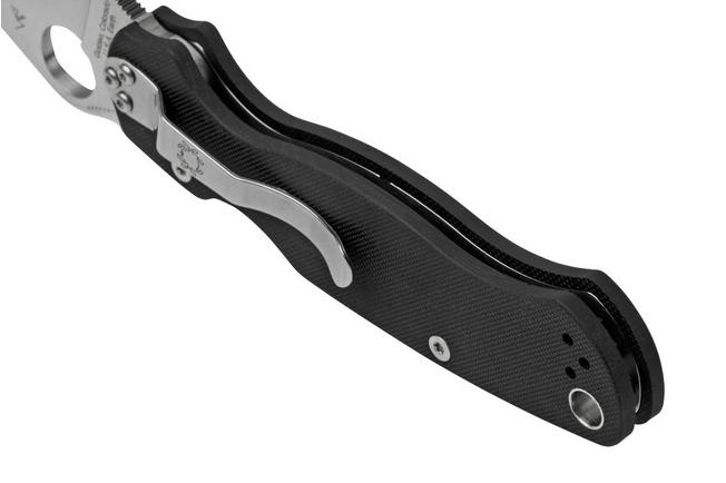 Afbeelding voor Spyderco Paramilitary 2 C82GP2 met GRATIS Knivesandtools strop