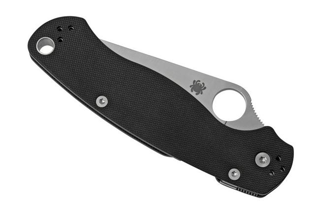 Afbeelding voor Spyderco Paramilitary 2 C82GP2 met GRATIS Knivesandtools strop