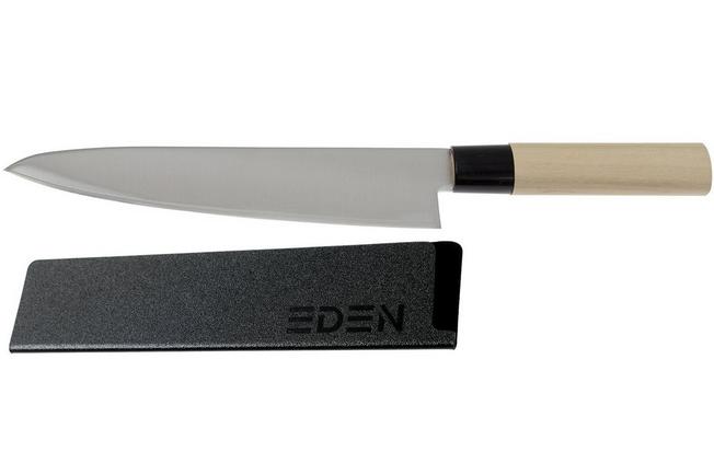 Afbeelding voor Tojiro Zen 3 laags lemmet, gyuto 21 cm FD-564 met GRATIS Eden mesbeschermer