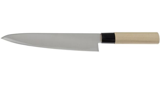 Afbeelding voor Tojiro Zen 3 laags lemmet, gyuto 21 cm FD-564 met GRATIS Eden mesbeschermer